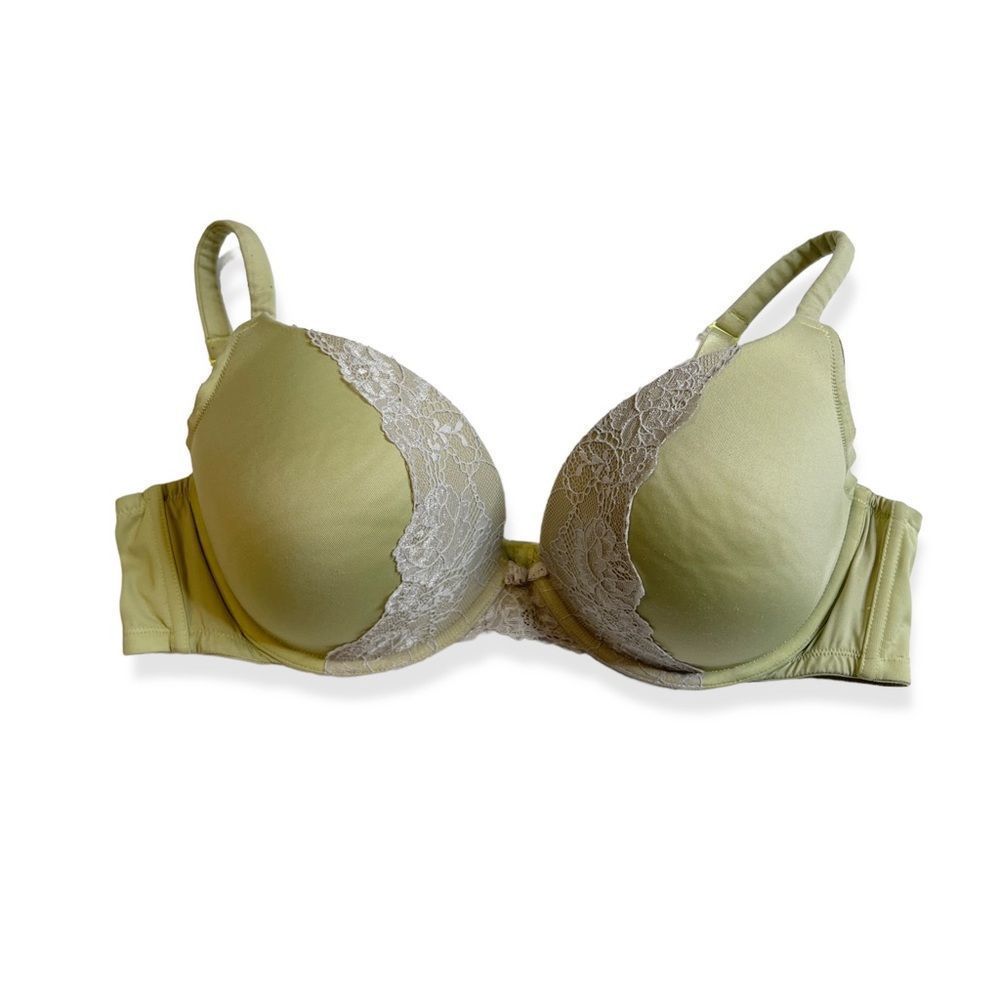Cacique Lime Green Boost Bra 44C